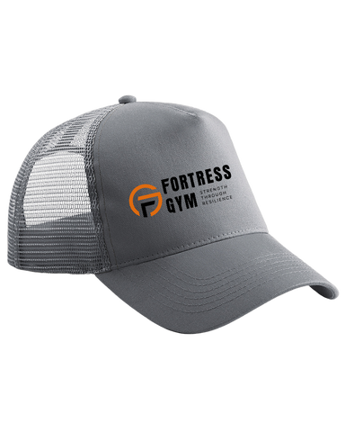 Fortress Gym Strength Through Resilience Trucker Cap