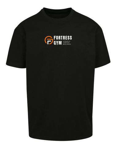 Fortress Gym Strength Through Resilience Oversized Heavy T-Shirt