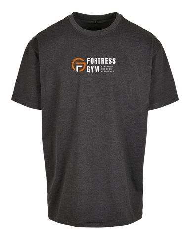 Fortress Gym Strength Through Resilience Oversized Heavy T-Shirt