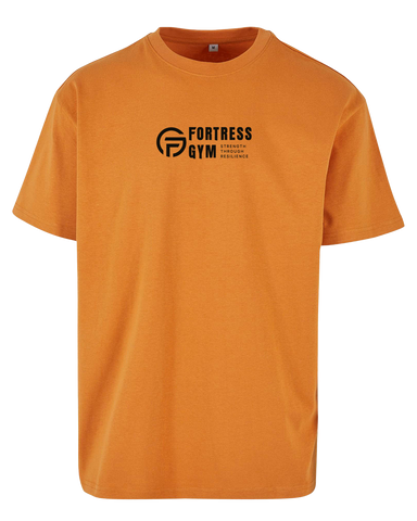 Fortress Gym Strength Through Resilience Oversized Heavy T-Shirt